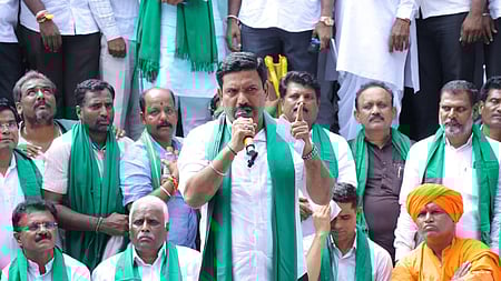 Karnataka ministers & officials unresponsive to farmers' distress: State BJP chief Vijayendra