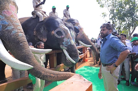 Andhra Dy CM Pawan Kalyan launches Kumki elephant training centre in Chittoor