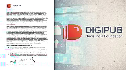 ‘Cripple RTI, endanger journalism’: DIGIPUB slams data rules, urges reform
