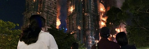 The Hong Kong high-rise fire shows how difficult it is to evacuate in an emergency