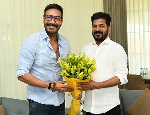 Actor Ajay Devgn to partner with Telangana govt for world-class Film City in Hyderabad
