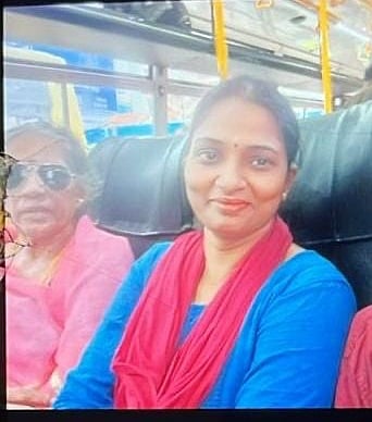 Sudha and her mother Mahadevamma