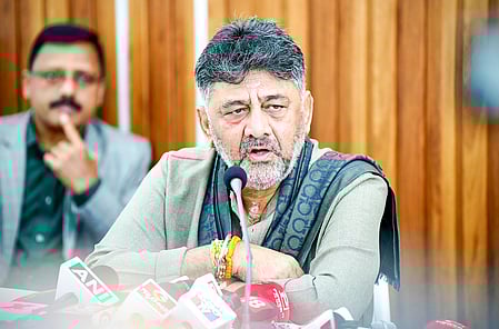 Shivakumar tells BJP to target Union government , not state, over Karnataka farm crisis