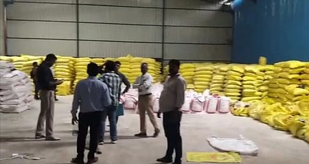 DRI seizes 190 tonnes of subsidised urea from black market near Bengaluru