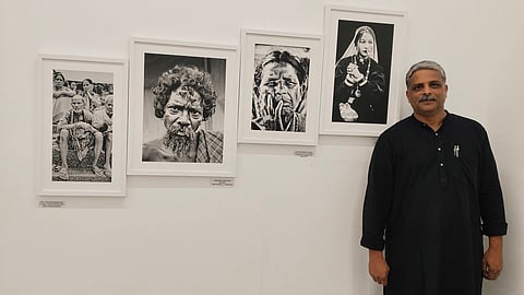 Vijoo Krishnan at the Fine Arts College gallery