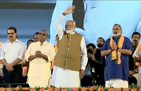 In brief Kerala visit, PM Modi addresses BJP workers, holds outreach meetings