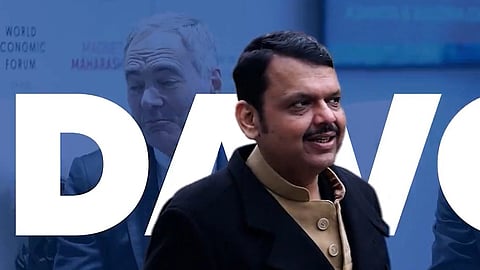 Maharashtra Chief Minister Devendra Fadnavis at Davos