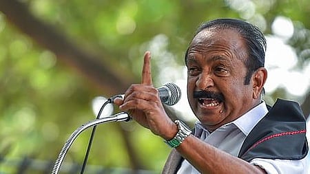 MDMK General Secretary Vaiko 