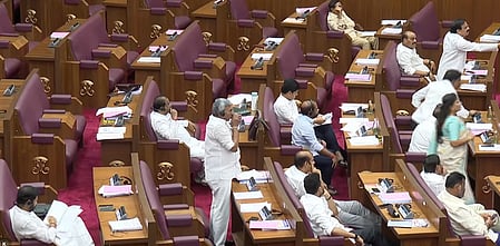 Tirupati laddu row: YSRCP continues protest in Andhra Legislative Council