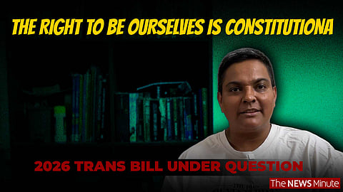 ‘We will not be erased’: Trans activist Fred Rogers flags risks in Trans Bill 2026