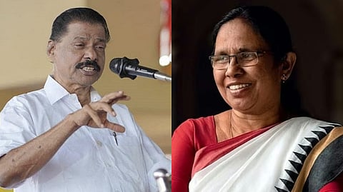 Only Shailaja can beat KPCC president in Peravoor, says MV Govindan
