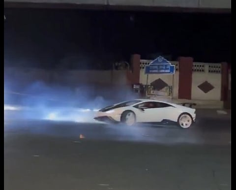 Bengaluru police book Lamborghini driver for dangerous MG Road stunt
