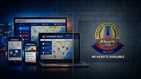 Chennai continues to be India's only Metro without a police website