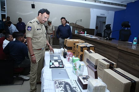 Hyderabad Police arrest 32 accused in Q-Net case