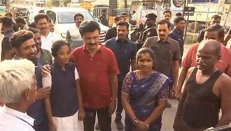 Stalin's intense campaign in Tiruchy East where DMK's Irudhayaraj fights TVK's Vijay