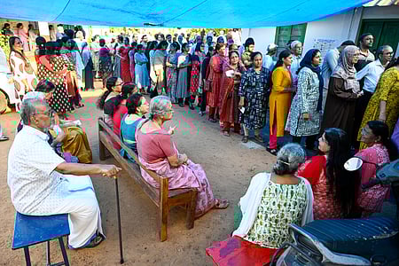Kerala polling: 16% turnout till 9 am