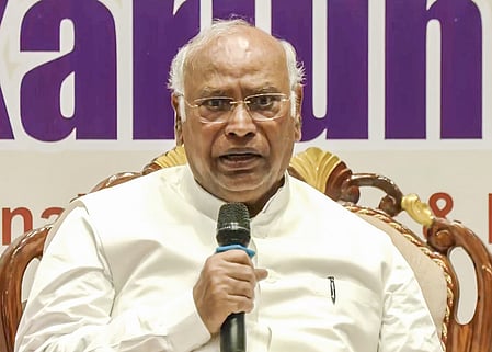 Congress President Mallikarjun Kharge 