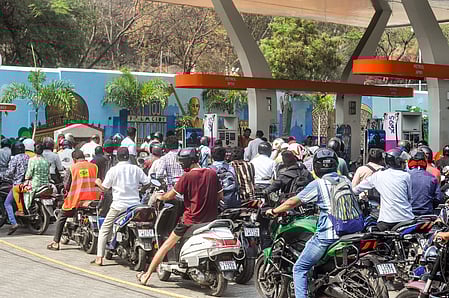 Telangana asks OMCs to ramp up fuel supply as panic buying continues