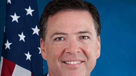 Former FBI director James Comey