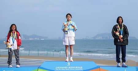 Asian Beach Games: China rule sailing with five gold medals; Zhao breaks men's speed world record