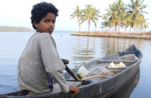 At 15, this Kerala student is clinging on to a fishing net to run his 4-member family