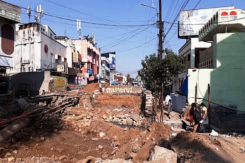 Traffic problems galore as Secunderabad board blocks arterial road for new culvert