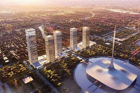 The funds are to be utilized for the pending building and road infrastructure works at Amaravati.