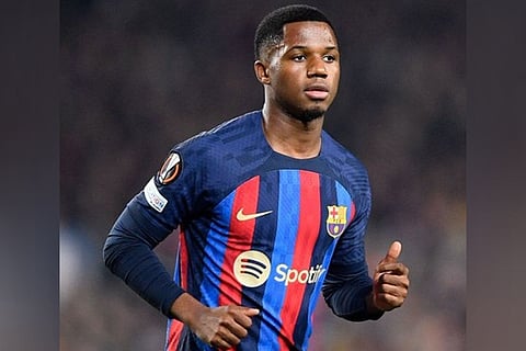 FC Barcelona striker Ansu Fati