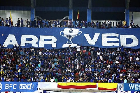 As Bengaluru FC flies high in ISL, West Block Blues make all the right noises