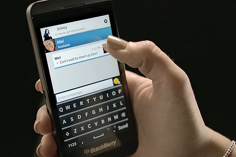 Blackberry Messenger to shut down on May 31 as users move on to other platforms