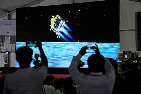 India’s Chandrayaan-3 lander successfully touched down on the south pole of the Moon on Aug. 23, 2023, sparking celebrations across the country