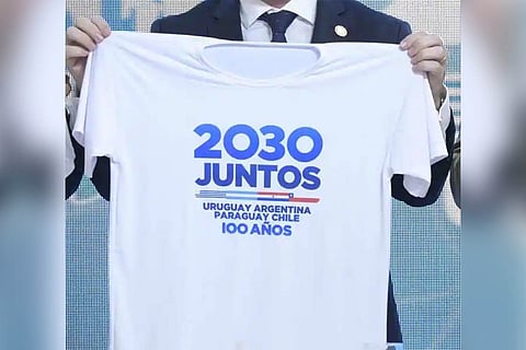 Argentina, Uruguay, Chile, Paraguay submit joint bid to host FIFA 2030 World Cup