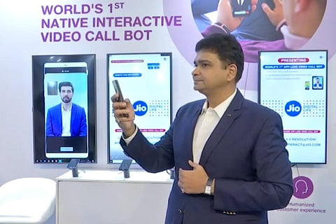 Reliance Jio unveils AI-based Video Call Assistant at IMC 2019