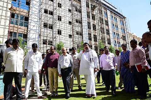 Telangana's new MLA quarters ready, legislators to get plush 3BHK flats in Hyd