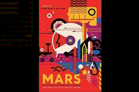 To promote interplanetary tourism, NASA releases these awesome posters