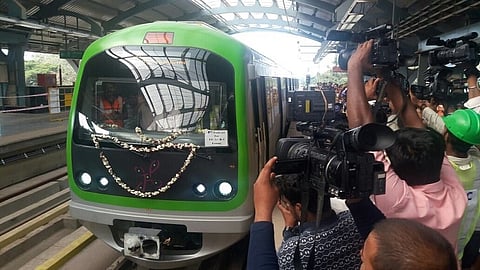 Trial run for Namma Metro’s second line begins