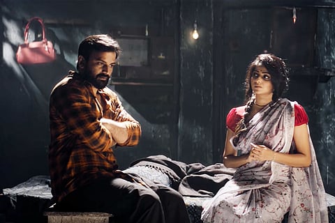 Dhananjaya and Rachita Ram in Monsoon Raaga