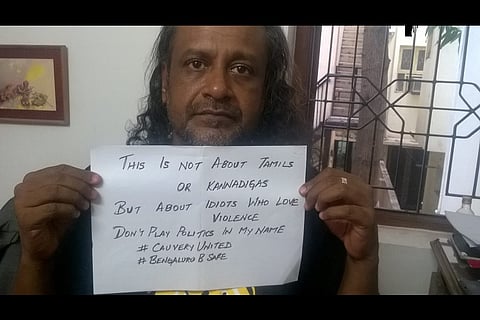 Cauvery United: Citizens in K’taka, TN condemn violence and division on social media