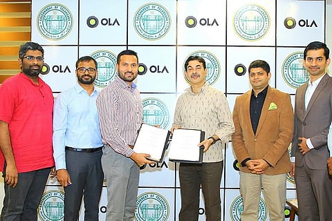 Ola signs MoU with Telangana govt to implement smart traffic solutions in Hyderabad