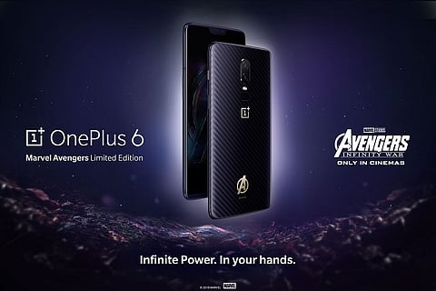 OnePlus 6 X Marvel Avengers Limited Edition to go on sale on May 29