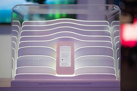 OnePlus reveals first look of its 5G prototype smartphone at MWC 2019