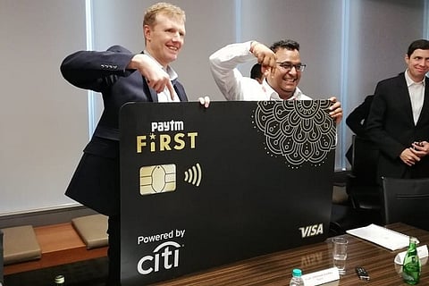 Paytm partners with Citi to launch credit card with 1% universal unlimited cashback