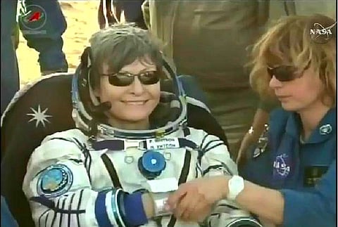 Watch: Record breaking astronaut Peggy Whitson returns to Earth after 665 days in space