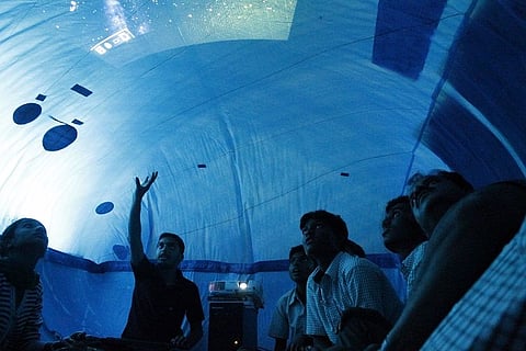 The universe in classrooms: Mysuru student’s mobile planetarium is making science fun