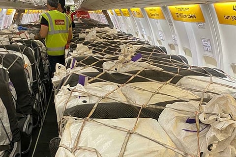 In a first, SpiceJet ferries vital supplies on passenger seats from Delhi to Chennai