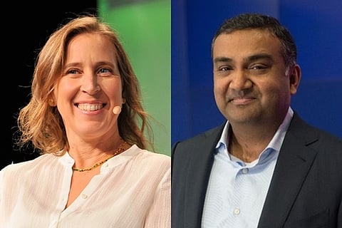 Susan Wojcicki and Neal Mohan