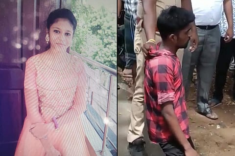 A collage of Swetha (L) and Ramachandran (R)