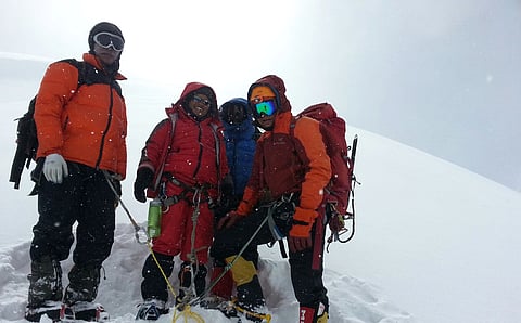 How this teacher-turned-cop from Telangana conquered a Himalayan mountain