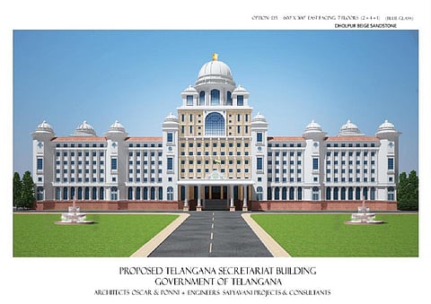 Telangana secretarait plan