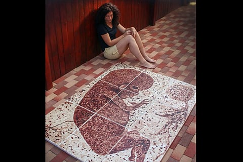 The Diary of My Period: Romanian artist creates painting using her menstrual blood
